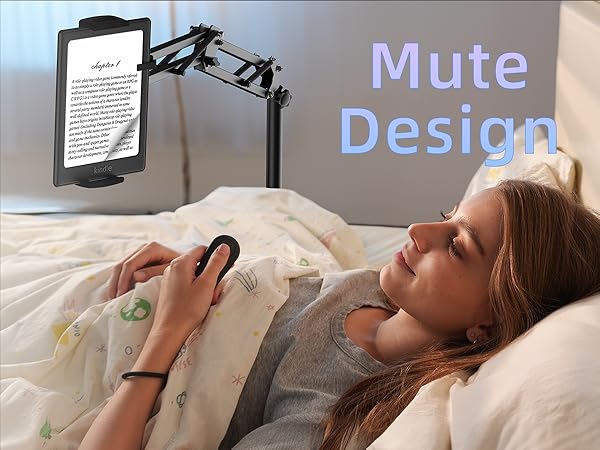 kindle bed holder with remote, Mute Design