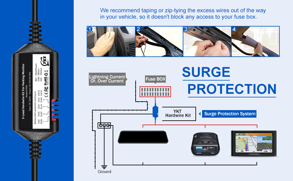 dash cam hardwire kit