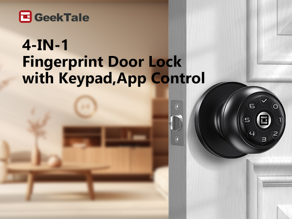 smart door lock with keypad
