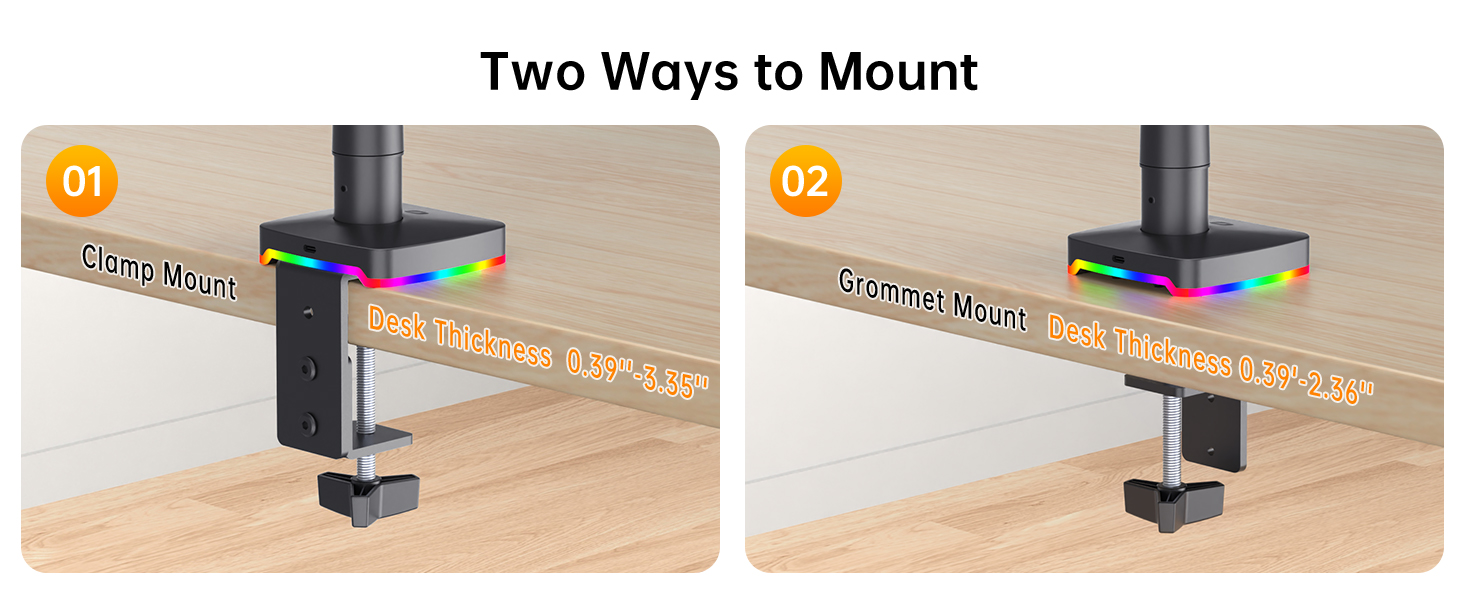 RGB Monitor Stand