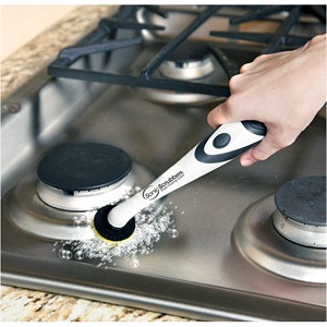Super Sonic Scrubber – Electric Cleaning Brush &amp; Pad Set