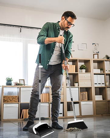 Broom and Dustpan Set