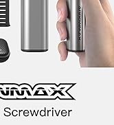 AM ARROWMAX 7.4V Mini Electric Screwdriver &amp; Removable Angle Screw, Precision Electric Screwdrive...