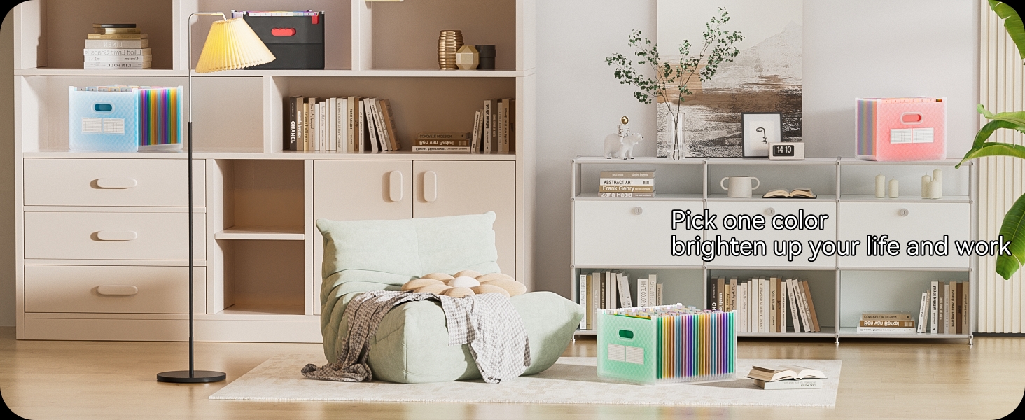 ThinkTex 26 Pockets Accordion File Organizer