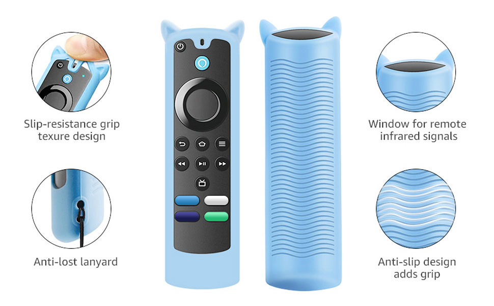 silicone remote cover