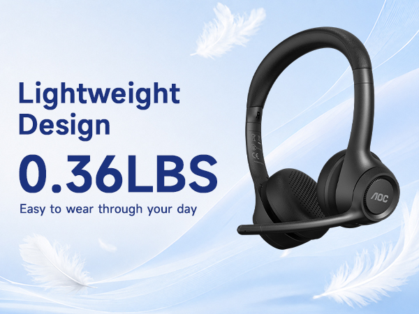 AOC Wireless Headset for Work