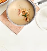 SAKAMOSH Tri-Ply Stainless Steel Sauce Pan Set with Lids 6PC, 1.5QT &amp; 2.5QT &amp; 3QT, Induction, PFO...