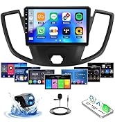 SIXTOP [2+64G] Android Car Stereo for Ford Transit 2013-2019 Upgrade Replacement Radio Carplay An...