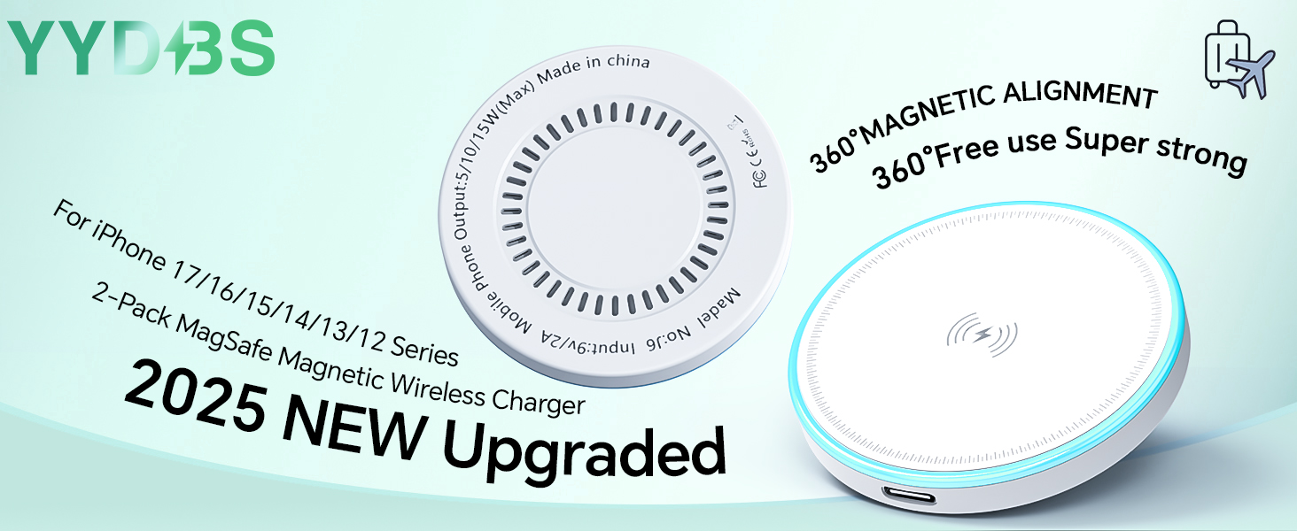2Pack Magnetic Wireless Charger