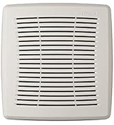 Broan-NuTone FGR101 Replacement Square Bathroom Ventilation Exhaust Fan Grille Cover, White