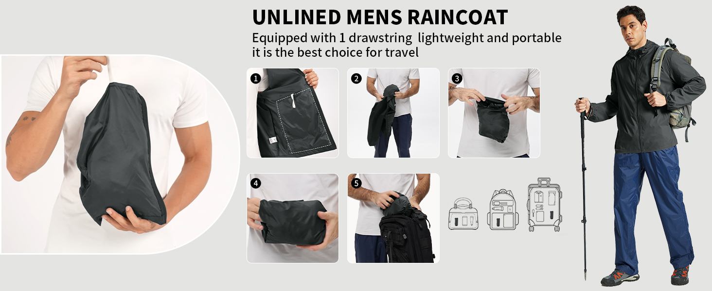 Equipped with 1 drawstring