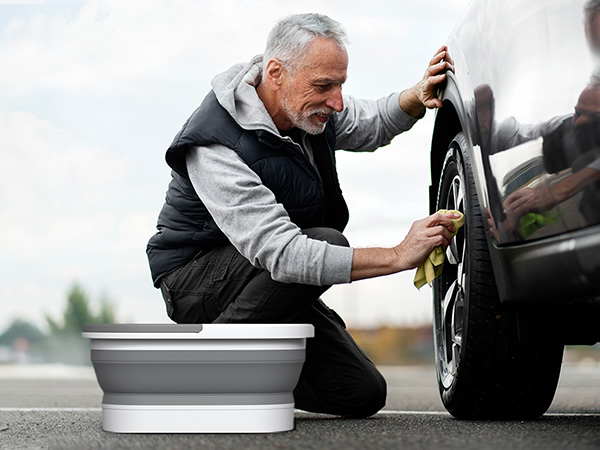 Nekteck Foot Soaking Tub Collapsible Bucket for Foot Bath Soak Tub