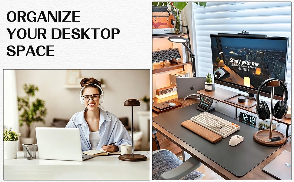 organize your desktop space