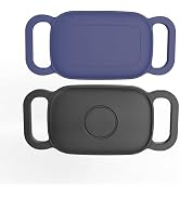[2 Pack] Dog Collar Holder for Tile Pro 2024 Tracker, Waterproof Silicone case for Tile Life360 p...