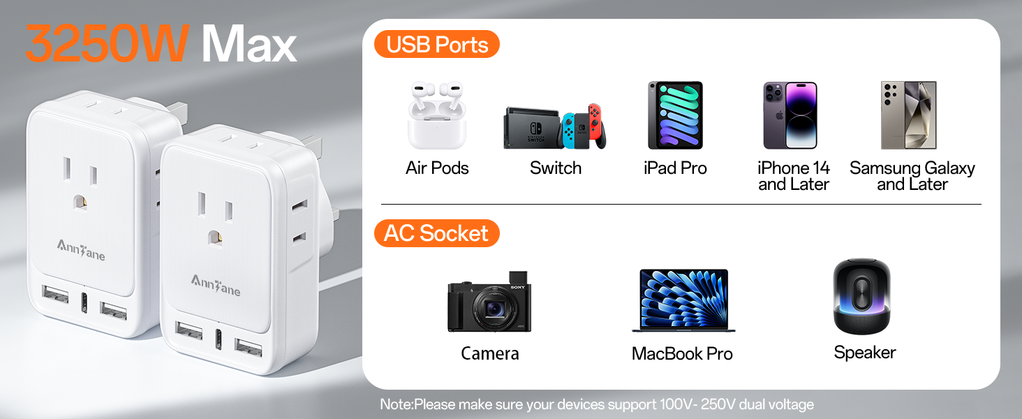 american to UK plug adapter