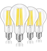 ALAMPEVER 3010LM A23 LED Light Bulb, 17W (200 Watt Equivalent), 5000K Daylight White Bright Light...