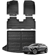 SMABEE Floor Mats Cargo Liner for 2024 2025 Chevrolet Chevy Blazer EV All Weather Floor Liners fo...