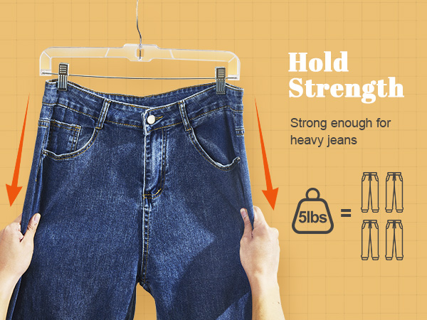 jeans hangers heavy duty