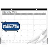 2026 Desk Calendar - Desk/Wall Calendar 2026, JAN 2026 - DEC 2026, 2026 Calendars 12 Month, Desk ...