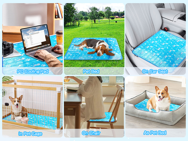 medium dogs cold mats