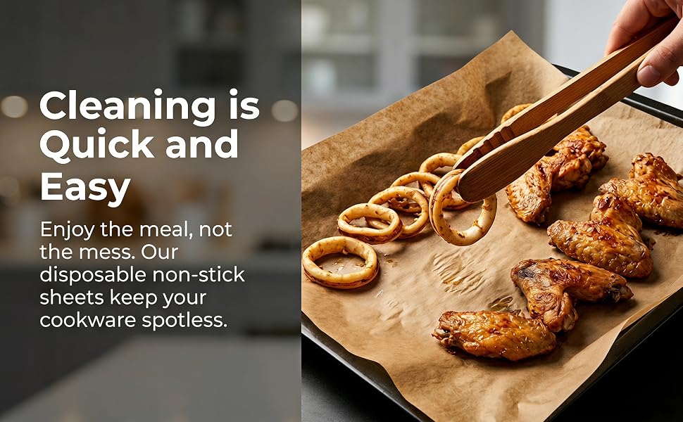 Cleaning is Quick and Easy