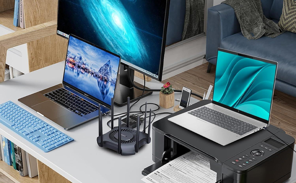 Ethernet splitter 1 to 4