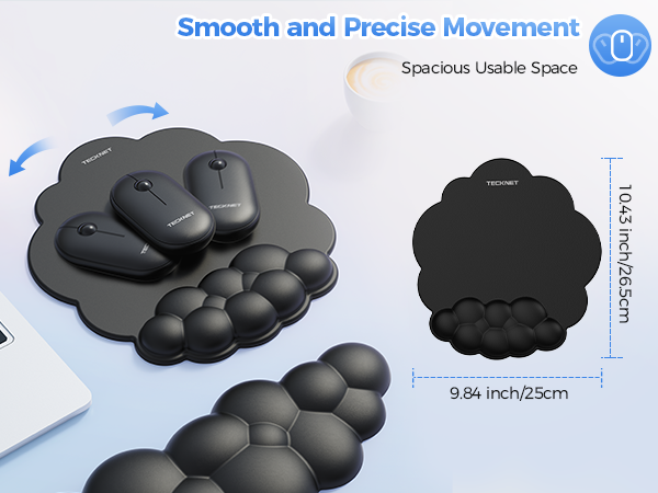 Cloud Keyboard Wrist Rest