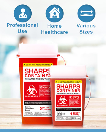 sharps containers for home use, sharps disposal container, sharp containers for needles