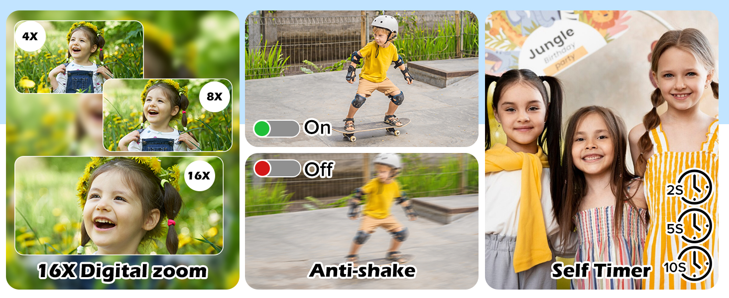 Kalofaye Digital Camera,Autofocus 4K Vlogging Camera