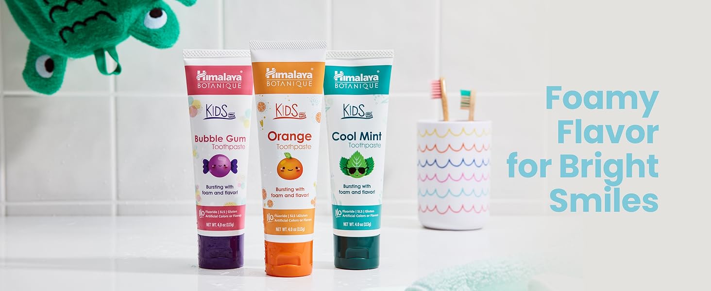 kids toothpastes