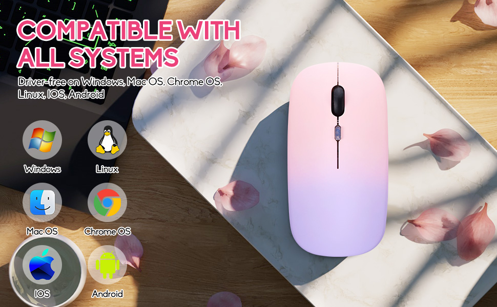 Wireless Bluetooth Mouse,