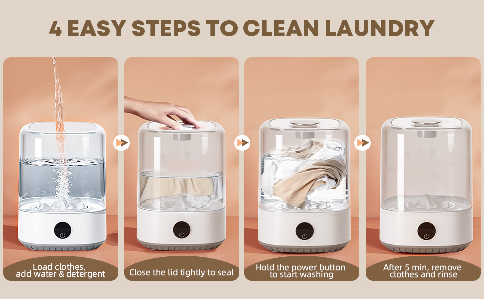 Portable Mini Washing Machine