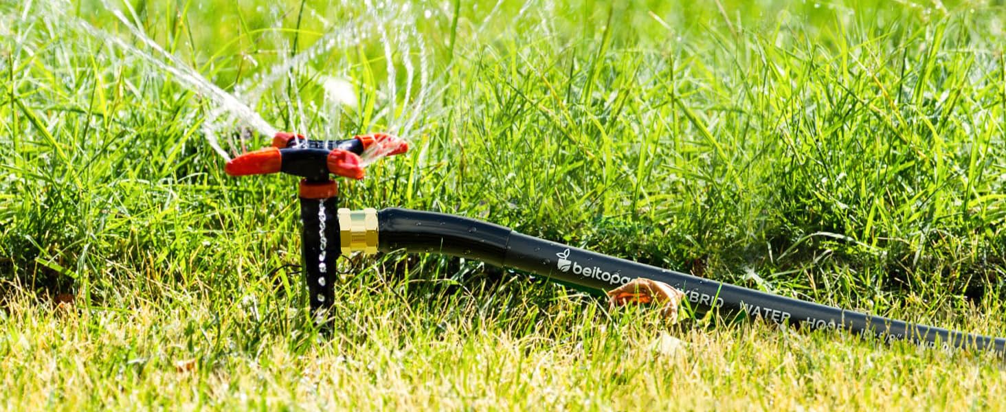 Beitopamz garden hose withstands harsh weather, won&amp;amp;amp;#39;t leak, and ensures a longer lifespan.