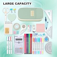 green pencil case