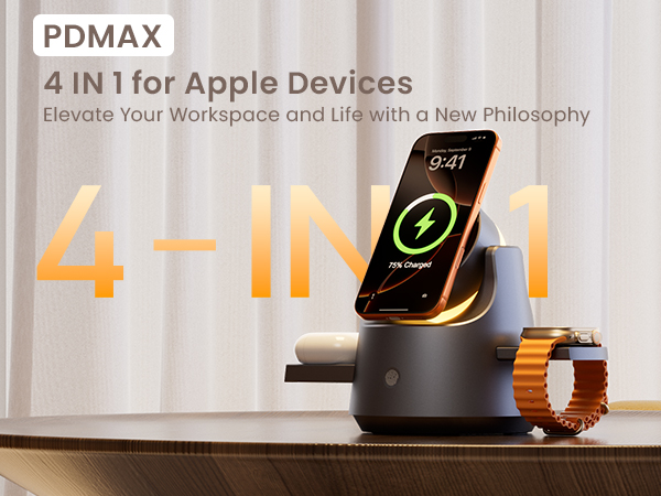  3 in 1 wireless charger
