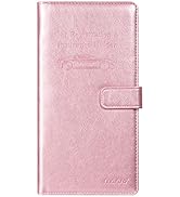 MOSISO Car Registration and Insurance Holder, PU Leather Rectangle Auto License Registration Hold...