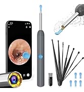 Ear Wax Removal, Ear Cleaner with Camera with 1080P, Ear Wax Removal Tool with 6 LED Light, Ear W...