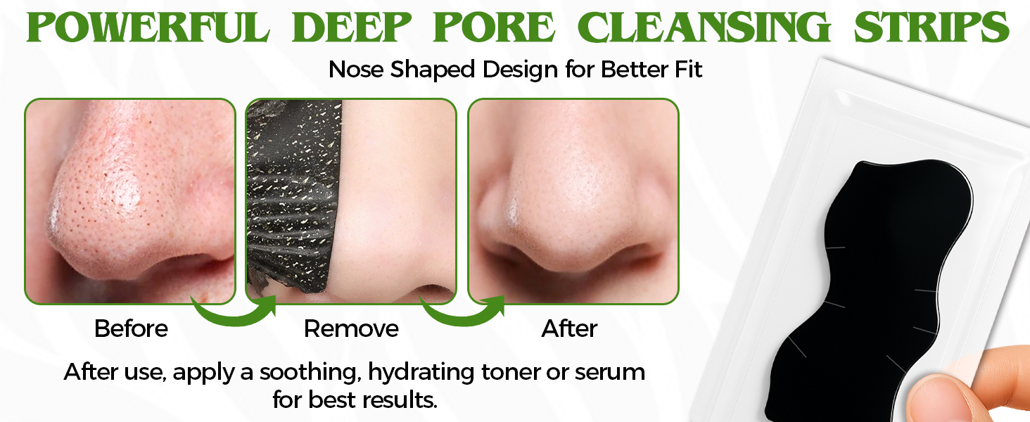 pore strips blackhead remover for face