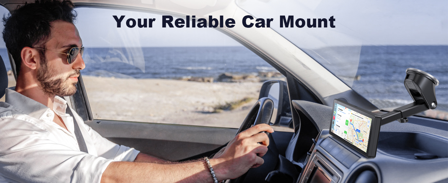 suction mount car screen holder