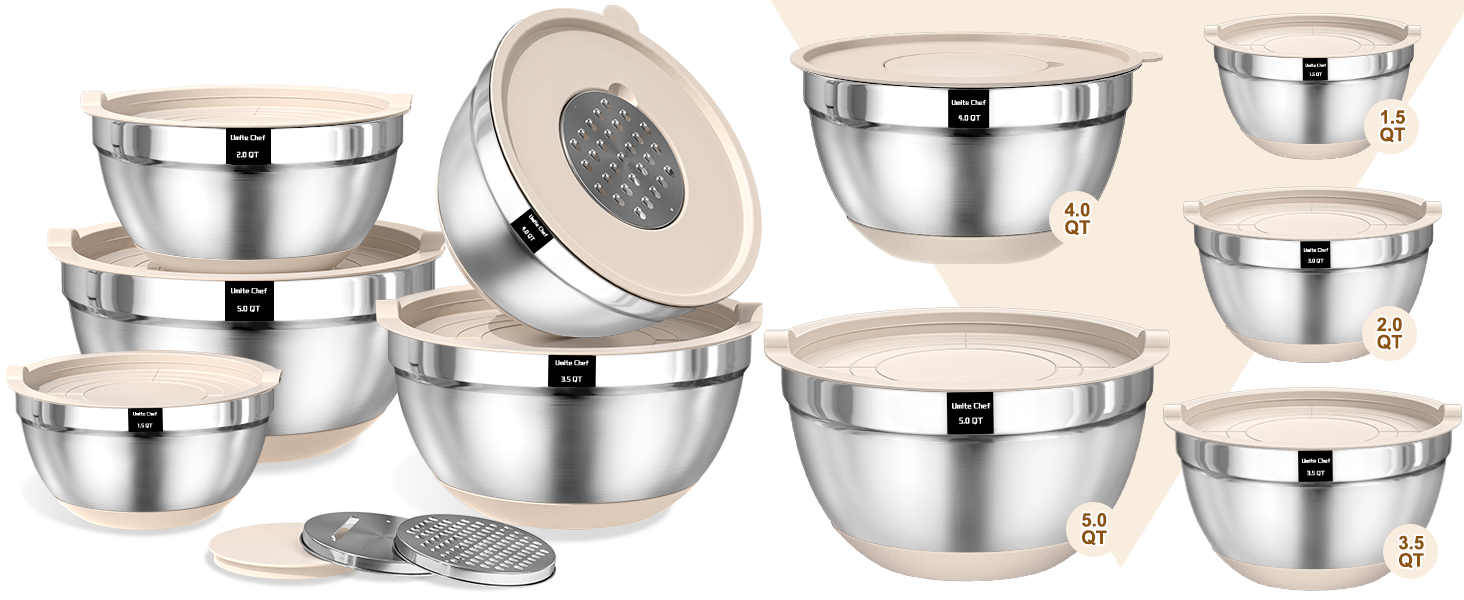 mixing bowls