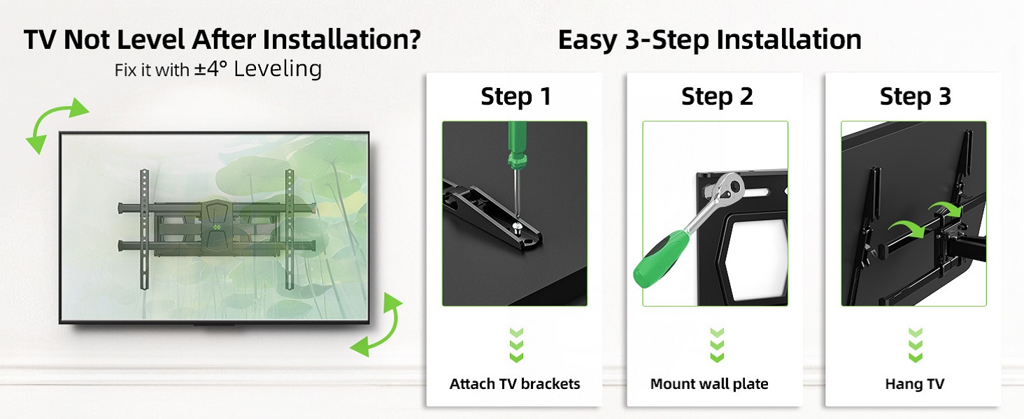 tv wall mount 55