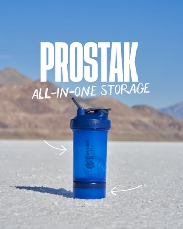 ProStak Blender Bottle Mutli compartment holders for protein shakes and best for post workout prep