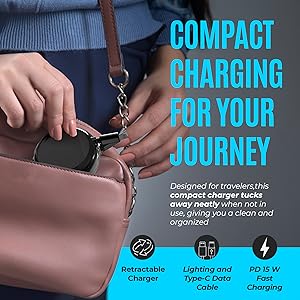 retractable iphone charger