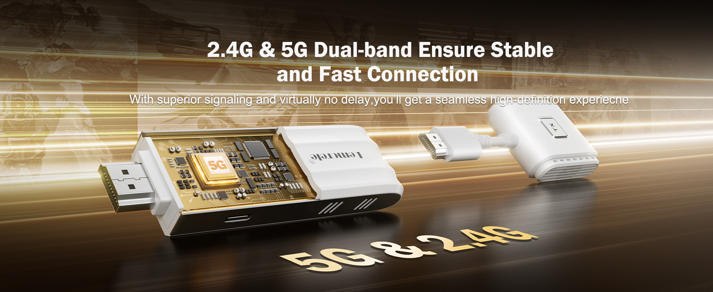 2.4/5G dual band wireless transmission