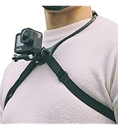 SUREWO Neck Holder Mount for Gopro,Chest Strap Mount Harness Compatible with GoPro Hero 10/9/8/7/...