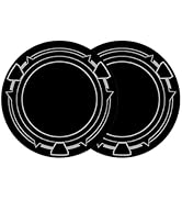 ACEDAYS Magnetic Suction Sheet for iPad Cooler,2 pcs 3.55inch Thermally Conductive Steel Plate wi...