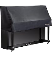 Mooson Piano Keyboard Cover Keep Your Upright Piano Safe with Our High-Quality Dust Cover - Piano...