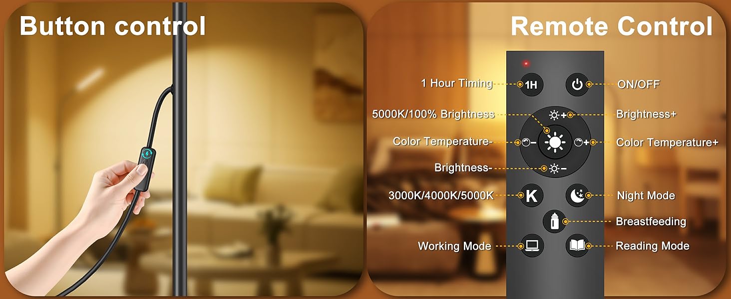 dimmable floor lamp