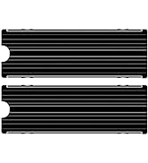 M.2 Heatsink SSD Cooler for PS5 PCIE NVME or SATA m2 2280 SSD Cooling(Black 2 Pieces)