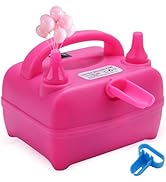 2025 Balloon Pump Electric,110V 500W Air Balloon Pump and Tying Tool in One,Balloon Blower Inflat...